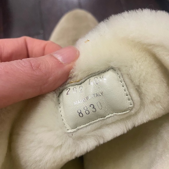 Miu Miu Shearling Platform Boots - Picture 4 of 4